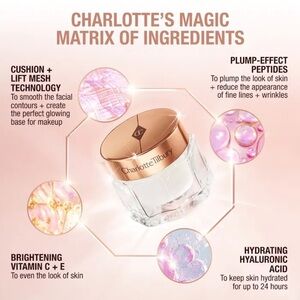 Charlotte Tilburry Magic Cream Anti-Aging Moisturizer w/ Hyaluronic Acid 1.7 Oz